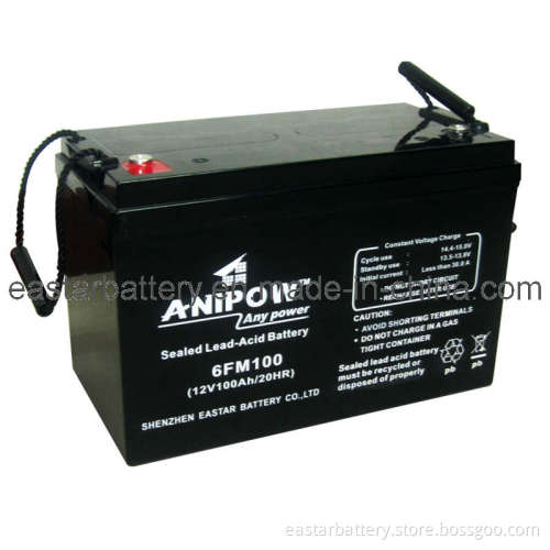Deep Cycle Solar Batteries (EDC12-100)